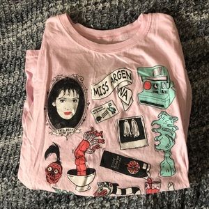 Beetlejuice Pink Horror T